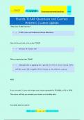Florida TLSAE Questions and Correct Answers &vert; Latest Update