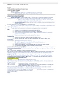 Final Exam Study Guide - NR602 &sol; NR-602 &sol; NR 602 &lpar;Latest&rpar; &colon; Primary Care of the Childbearing and Childrearing Family Practicum - Chamberlain
