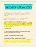 HESI FUNDAMENTALS EXAM 2024 WITH 300 ACTUAL  EXAM QUESTIONS AND CORRECT ANSWERS &lpar;100&percnt;  CORRECT ANSWERS&rpar; WITH RATIONALES&sol; EVOLVE  HESI FUNDAMENTALS EXAM 2024&sol;2025 &lpar;NEWEST&excl;&rpar; 