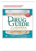 DAVIS'S DRUG GUIDE FOR NURSES SEVENTEENTH EDITION BY APRIL HAZARD VALLERAND PHD LATEST UPDATE&period;