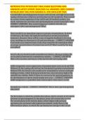 REPRODUCTIVE PHYSIOLOGY FINAL EXAM QUESTIONS AND ANSWERS LATEST UPDATE 2024&sol;2025 ALL ANSWERS 100&percnt; CORRECT DETAILED BEST SOLUTION GRADED A&plus; FOR EXCELLENT PASS