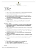 NUR2832 Leadership and Professional Identity Staffing Assignment Template