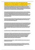 REPRODUCTIVE PHYSIOLOGY FINAL EXAM QUESTIONS AND ANSWERS LATEST UPDATE 2024&sol;2025 ALL ANSWERS 100&percnt; CORRECT DETAILED BEST SOLUTION GRADED A&plus; FOR EXCELLENT PASS