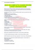 IAAO 300 COMPLETE COURSE REVIEW LATEST 2024&sol;2025 EXAM