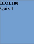 BIOL180 Quiz 4