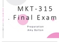 Solved_ GCU MKT-315 Final Exam
