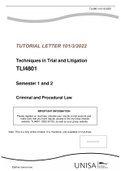 TLI4801 Assignment 1 Semester 1 2022 (165485)