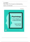Test Bank - Psychology&colon; From Inquiry to Understanding 5th Edition &lpar; Scott Lilienfeld&comma; 2024&rpar; All Chapters 1-16 &vert;&vert; Latest Edition &vert; COMPLETE SOLUTION&period;