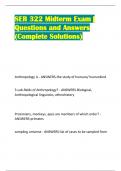 SER 322 Midterm Exam &vert; Questions and Answers &lpar;Complete Solutions&rpar;