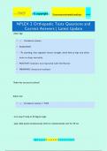 NPLEX 2 Orthopedic Tests Questions and Correct Answers &vert; Latest Update