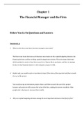 Fundamentals of Corporate Finance, Parrino - Solutions, summaries, and outlines.  2022 updated