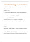 ECS2601Questions with Correctly Answers Graded A  Plus