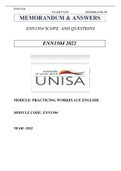 ENN1504 2022 EXAM/STUDY PACK (Unisa)