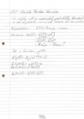 Further Maths Statistics 1 Notes - Entire Module (A-level)