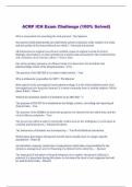 ACRP ICH Exam Challenge &lpar;100&percnt; Solved&rpar;