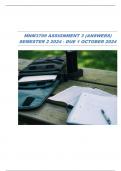 MNM3709 ASSIGNMENT 3 &lpar;ANSWERS&rpar; SEMESTER 2 2024 - DUE 1 OCTOBER 2024&period;