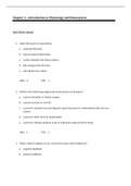 Fundamentals of Human Physiology&comma; Sherwood - Complete test bank - exam questions - quizzes &lpar;updated 2022&rpar;