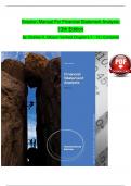Solution Manual For Financial Statement Analysis&comma;  13th Edition  By Charles H&period; Gibson&comma; Verified Chapter's 1 - 13 &vert; Complete 