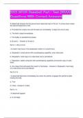 2022 NFHS Baseball Part I Test &lpar;WIAA&rpar; Questions With Correct Answers