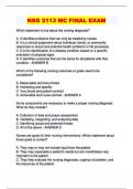 ALL NSG2113 &sol;NSG 2113 CURRENT PACKAGED EXAMS
