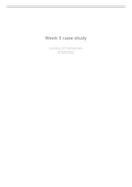 NR 601 week 5 case study diabetes
