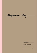 Beknopte maar alles bevattende samenvatting van &OpenCurlyQuote;Algemene Psychologie&rsquo;
