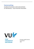 Samenvatting Handboek Kwalitatieve onderzoeksmethoden - Vak: Kwalitatief onderzoek Vrije Universiteit Amsterdam