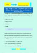 Sales General Exam &lpar;Stringham&rpar; Questions and Correct Answers &vert; Latest Update