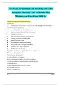 Test Bank for -Principles of Auditing and Other Assurance Services 22nd Edition by Ray Whittington&comma; Kurt Pany&comma;&vert;complete Guide  A&plus;&period;