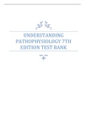 Understanding Pathophysiology 7th Edition Test Bank by Sue Huether and Kathryn McCance