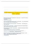 C458 Assessment Questions And Answers 100&percnt; Verified&period;