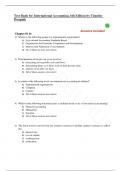 Test Bank for International Accounting&comma; 6th Edition by Timothy Doupnik&comma; All Chapters &vert; Complete Guide A&plus;