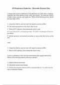 ATI Respiratory&sol;Endocrine - Morcombe Dynamic Quiz