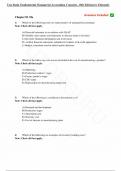 Test Bank Fundamental Managerial Accounting Concepts&comma; 10th Edition by Edmonds&comma;All Chapters &vert; Complete Guide A&plus;