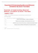 Essentials_Of_Understanding_Abnormal_Behavior_3rd_Edition_By_David__Test_Bank.