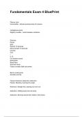 Fundamentals Exam 4 BluePrint questions and answers graded A&plus; 2024&sol;2025