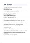 NUR 380 Exam 1 questions and answers graded A&plus; 2024&sol;2025