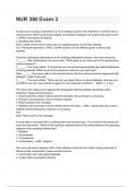 NUR 380 Exam 3 questions and answers graded A&plus; 2024&sol;2025