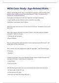 HESI Case Study&colon; Age-Related Risks 