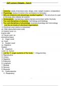 A&p lecture i delgado - test &num;1 latest&lpar;2024&rpar; questions and answers 100&percnt; correct&period;