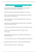 Pipefitter Star Exam-Questions with Correct Answers&sol; Verified&sol; Latest &lpar;2024&sol;2025&rpar;