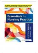 TEST BANK FOR ESSENTIALS FOR NURSING PRACTICE&comma; 9TH EDITION