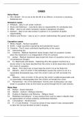 All case studies for Paper 1 