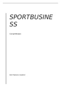 Samenvatting  Sportbusiness