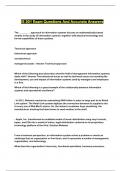 IS 301 Exam Questions And Accurate Answers