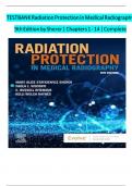 TESTBANK Radiation Protection in Medical Radiography 9th Edition by Sherer &vert; Chapters 1 - 14 &vert; Complete