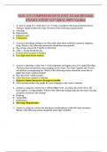 NGN ATI COMPREHENSIVE EXIT RETAKE EXAM &lpar;237 Q&A&rpar;