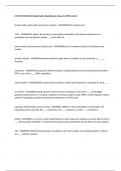 CM 2215 OSHA 510 Study Guide Questions & Answers 100&percnt; Correct