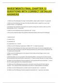 Investments Final Chapter 12