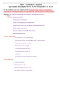 NUR 2755 Exam 1&colon; Multidimensional Care IV &sol; MDC 4 Exam 1 Blueprint Review &lpar;Latest 2021&sol;2022&rpar; Rasmussen College 